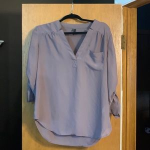 VGUC - Purple dress shirt Size L